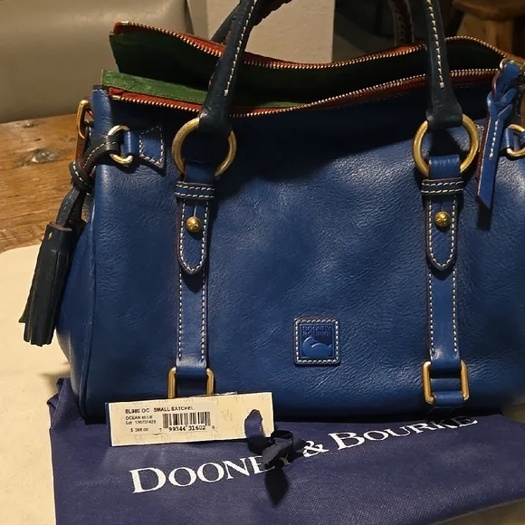Dooney & Bourke Florentine Leather Satchel - Picture 1 of 16